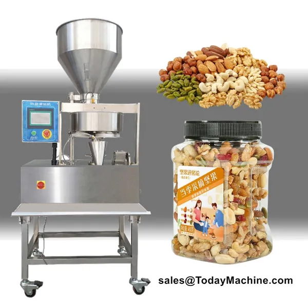 Volumetric Cups Filling Machine for Food Granules Salt Sugar Nuts Seeds photo-5