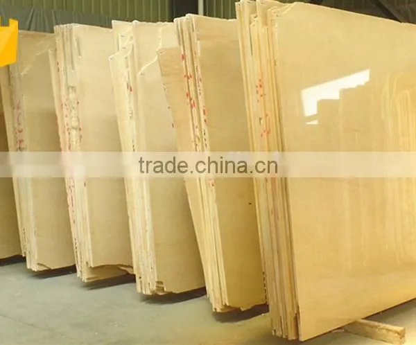 Wholesale Natural Polished Sunny Yellow Floor Marble Slabs photo-5