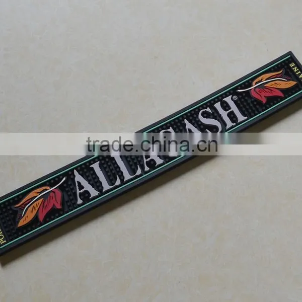 High Quality Custom Style Pvc Bar Runner, Eco-friendly Foldable Soft Pvc Bar Spill Mat photo-2