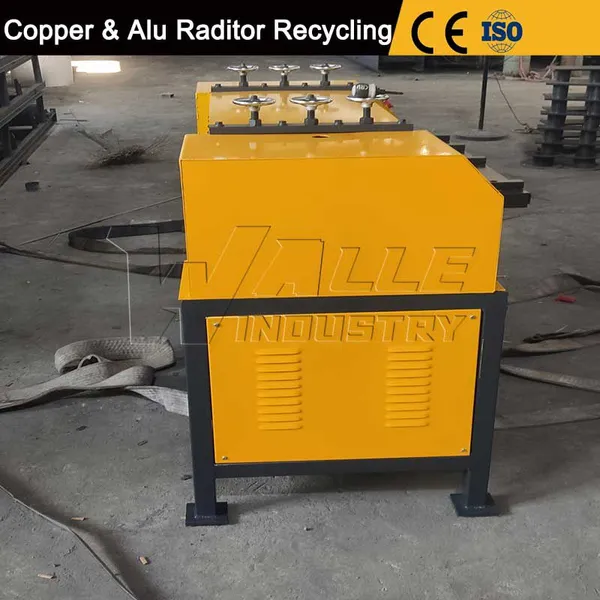 Professional Radiator Scrap Separation Machine Copper Aluminum Metal Separating Equipment photo-4
