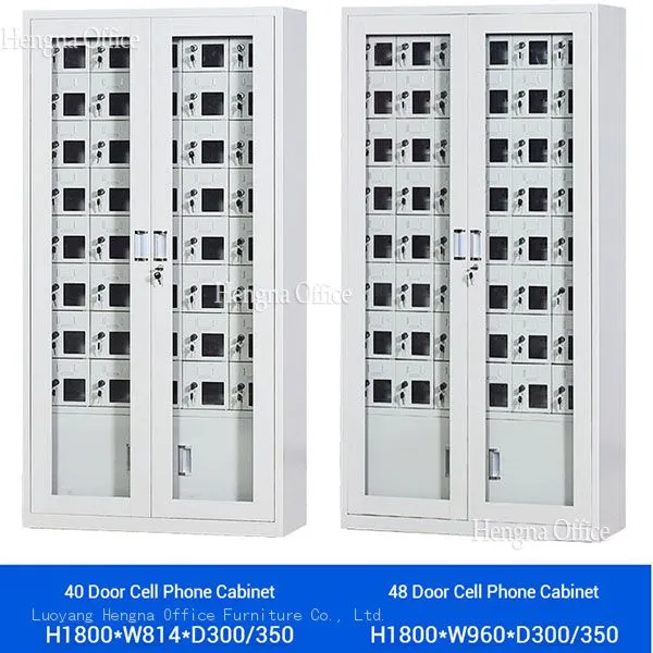 Heavy Duty Steel Mobile Phone Charging Station With Smart Lock System - Industrial Electronic Device Storage Locker photo-3