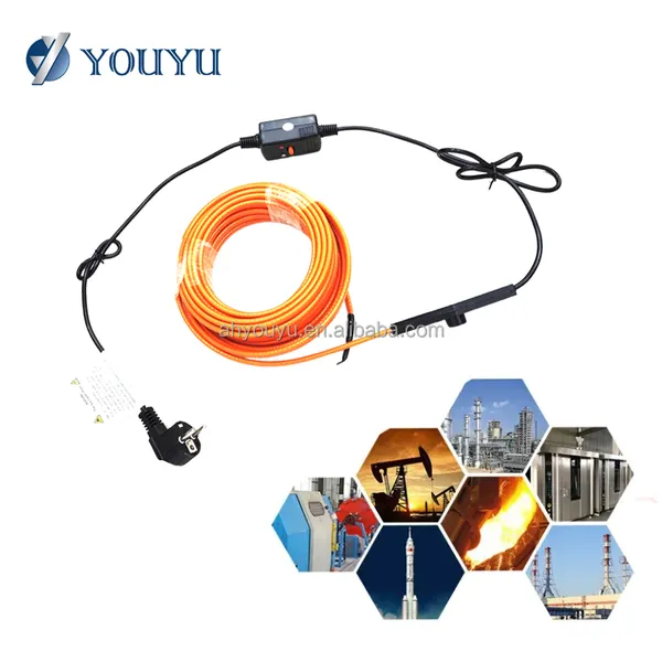 Insulated Self-Regulating Effect Heating Cable Snow Melting Cable Constant Wattage for Pipe Heating in Russian Climates photo-6