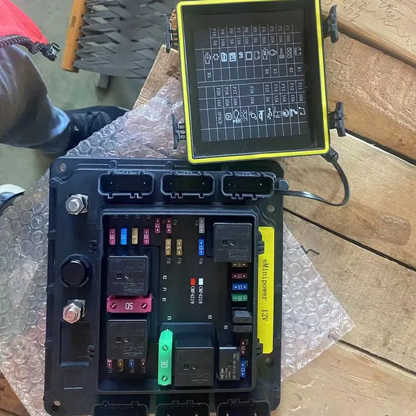 Original SANY Excavator Fuse Box 140107000091C SEMP-24V | Electrical Control Box for SY Series | Waterproof Design photo-5