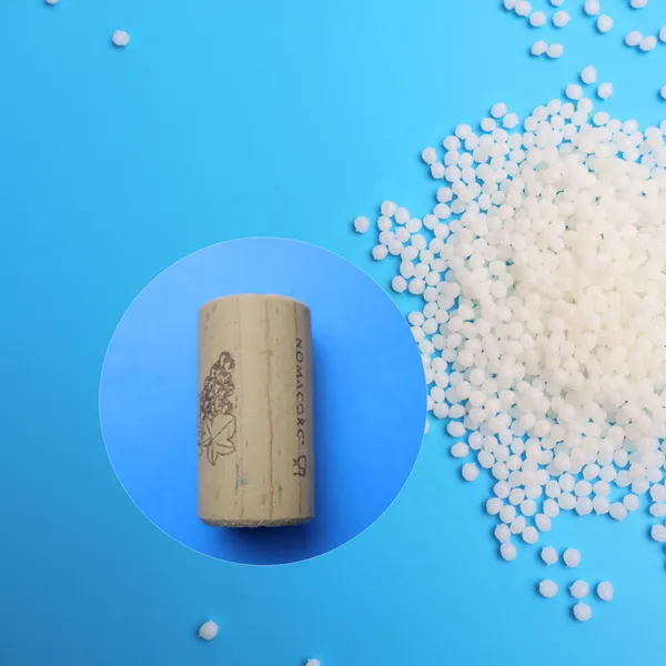 TPE/TPV/TPS Granular Materials for Wine Bottle Stopper With Wood-Like Finish photo-5