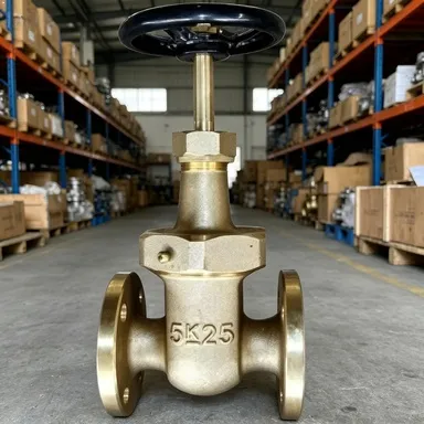 JIS F7367 J Type Marine Bronze Gate Valve for Seawater & Fresh Water Factory Direct photo-3
