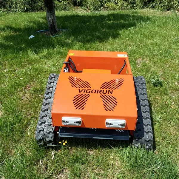 9Hp Loncin 224CC Gasoline Engine 20 Inch Cutting Blade Remote Control Tracked Mower photo-5