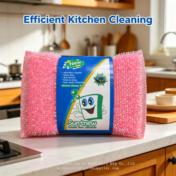 Dual Purpose Sponge Scrubber, Gentle Yet Effective Dish Washing Sponges for All Surfaces photo-4