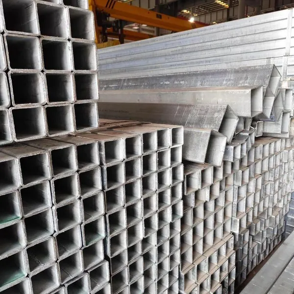 High Quality Galvanized Square Tube Steel Tube for Warehouse Construction Rectangular Steel Tube photo-4