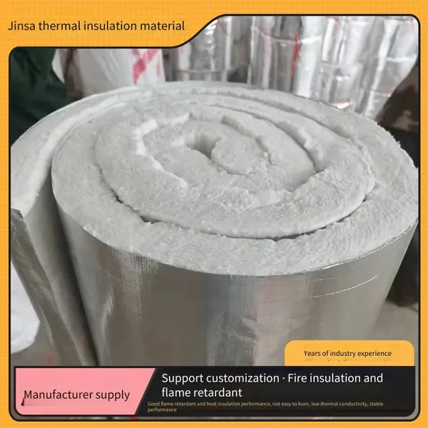 3600*610*20mm Fireproof Aluminum Silicate Fiber for Sound Absorption and Noise Reduction, Various Specifications, Jinsa photo-2