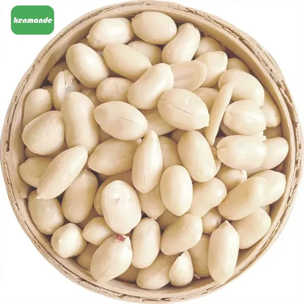 Reliable Clean Skinless Surface Round Blanched Peanut Kernels 41/51 for Bakery Production