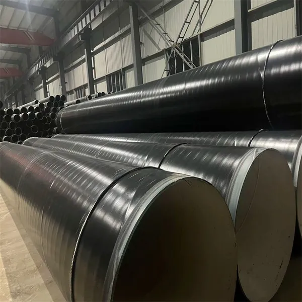 Epoxy Coal Tar Anti-Corrosion Steel Pipe Three Oil Two Cloth Buried Sewage Water Pipeline Carbon Spiral Steel Pipe photo-4