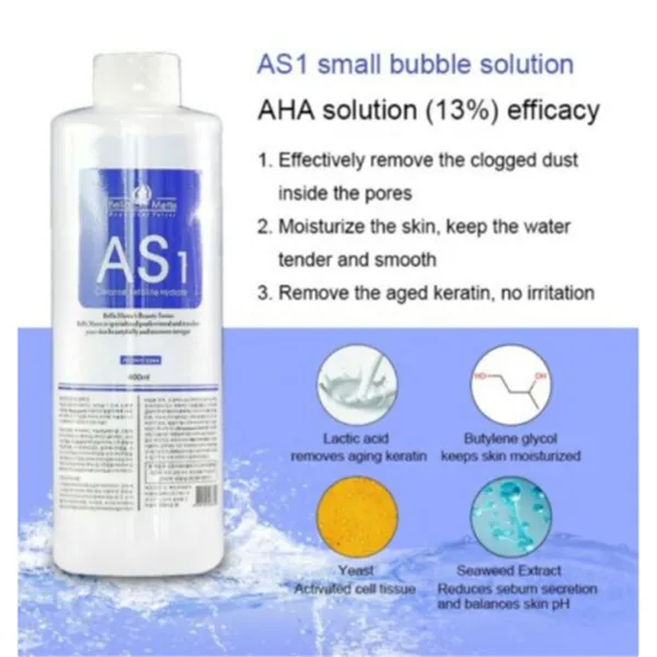Semi-Automatic Small Bubble H2O2 Aqua Peel Machine 0-12 Level Adjustable Suction for Hydra Dermabrasion Facial