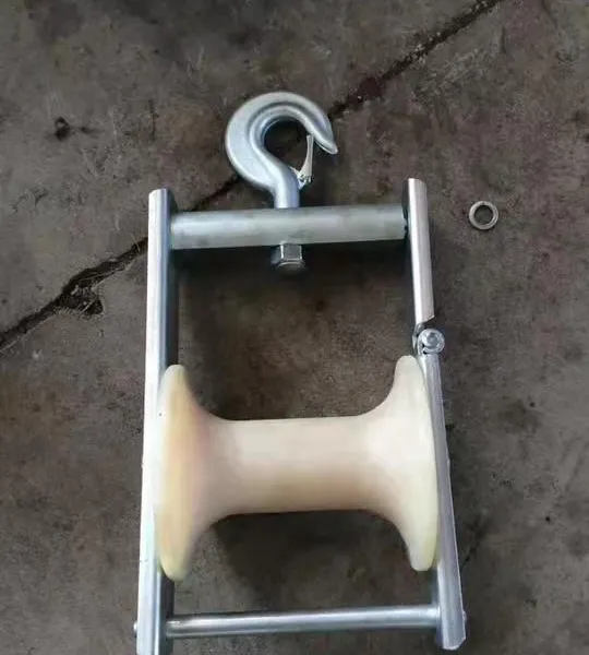 sky roller; aerial cable roller; cable stringing hanging roller； over head  pulley