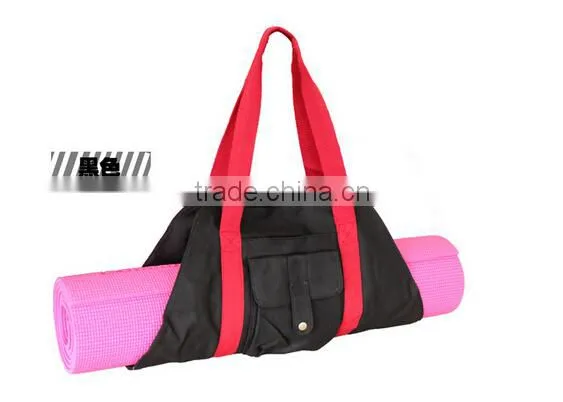 Reusable Eco-friendly Waterproof Canvas Yoga Mat Bag photo-2