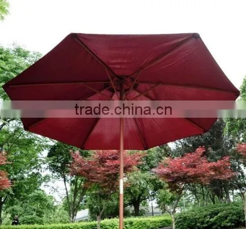 Top Quality 5 Star Hotel Wooden Umbrella for Pool