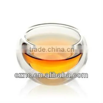 Pyrex Double Wall Glass Cup / Borosilicate Double Walled Glass Cups