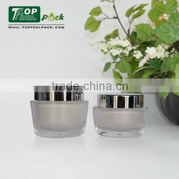 2015 Popular Acrylic Plastic Cosmetic Jar for Facial Cream, Eye Cream Bottle photo-3