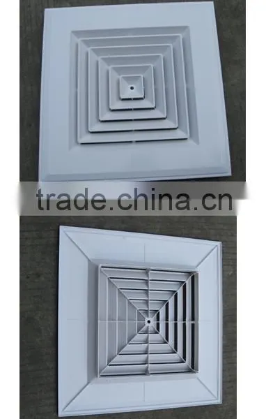 Plastic Square Ceiling Air Diffuser