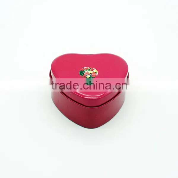 Heart Shape Scented Tin Candle With Metal Lid photo-4