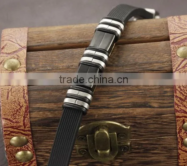 Top Quality Charms Fitness Bracelet Silicone Material Quality Choice photo-3