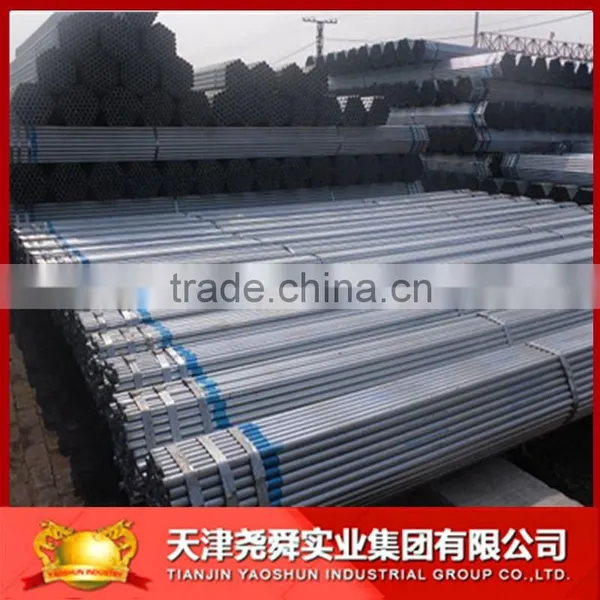 Pre Galvanized Steel Pipe Tube Standard Astm A53 Hollow Section Steel Pipe in Stock Tianjin Manufacturer YaoShun photo-5