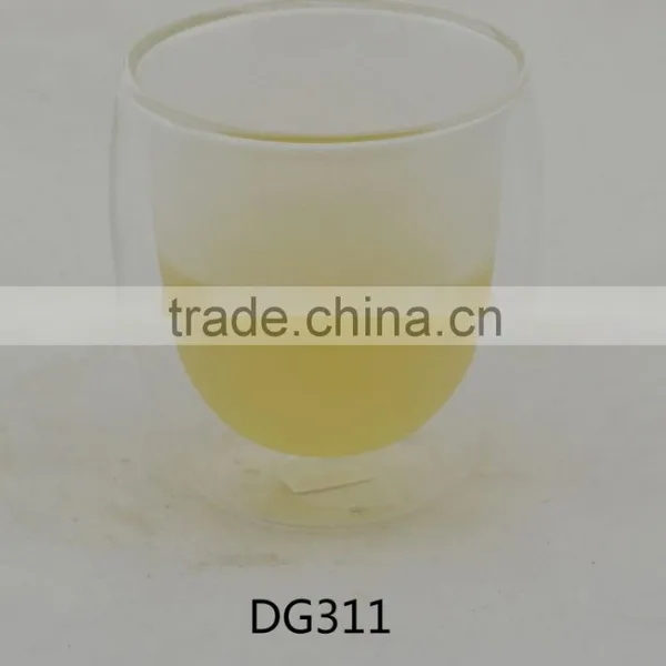 Double Wall Glass Thermos Cup 100ml