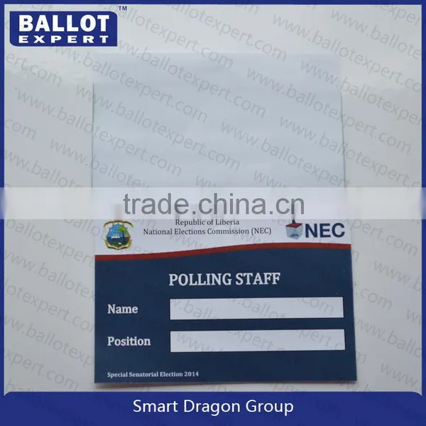 Custom Transparent PVC Suit Hang Tag,Soft Lanyard Name Tag photo-4