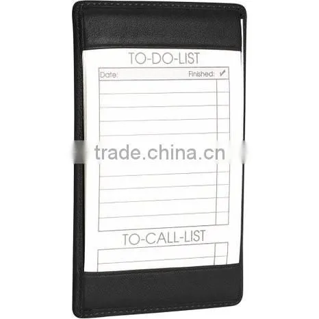New Arrival High Quality Notepad Business PU Leather Notepad Jotter photo-2