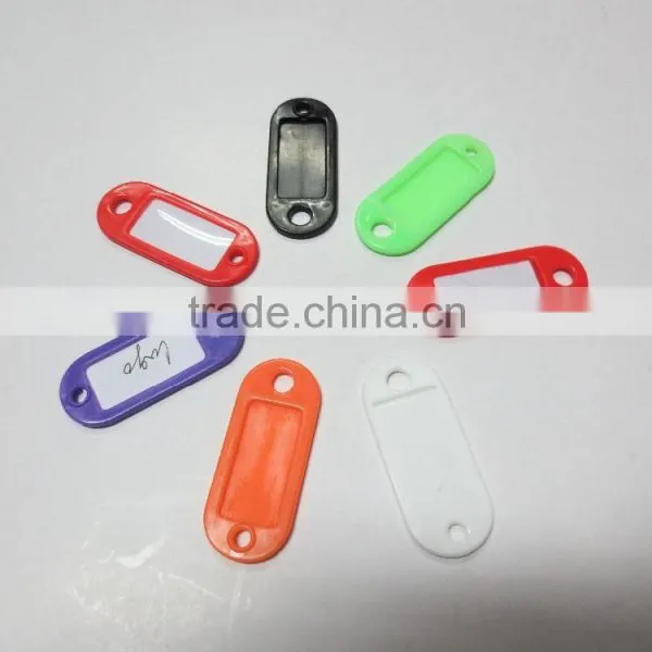 Colorful Custom Logo Plastic Keychain With Name photo-3