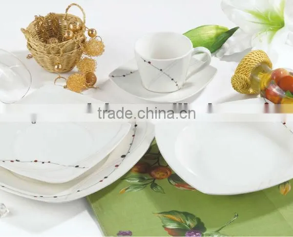 20pcs Decal Porcelain Dinner Set photo-4