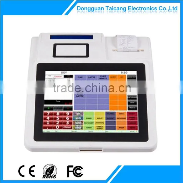 GPIO cash box, UVC WebCam Best brand Pos Computer Lcd Touch Screen Kiosk