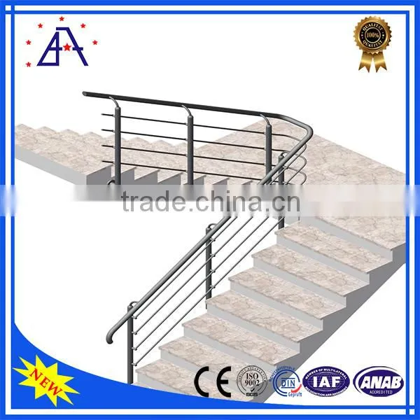 Aluminum Alloy 6063-T5 Material Aluminium Anodized Railing photo-3