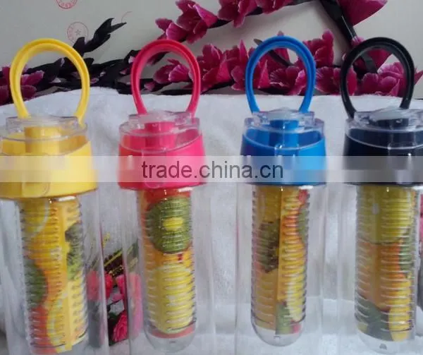 Fruit Infusion Water Bottle - Multiple Colors photo-3