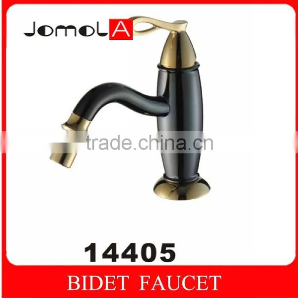 Single handle single hole Deck mounted Chrome plating Bidet faucet