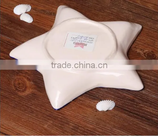 Pentagram Ceramic Candy Fruit Tray M117080 photo-3