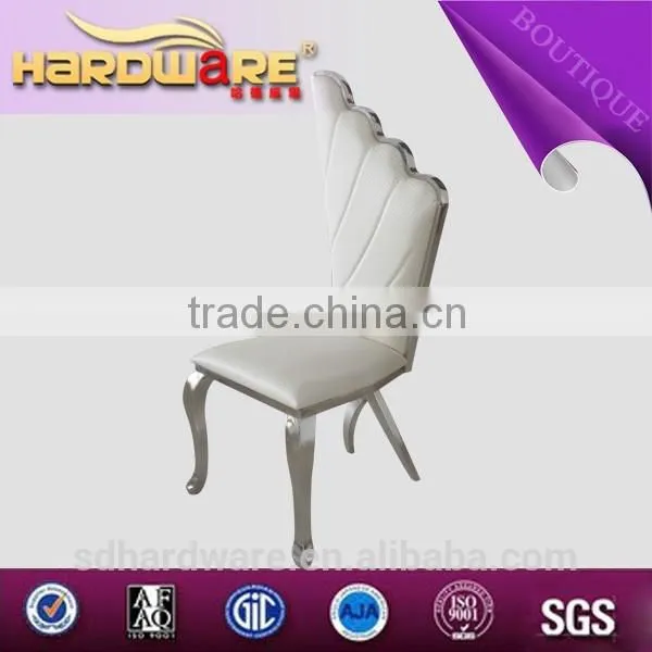 Stainless Steel Chair Furniture Leather Chair Stainless Steel Tube Chair photo-3