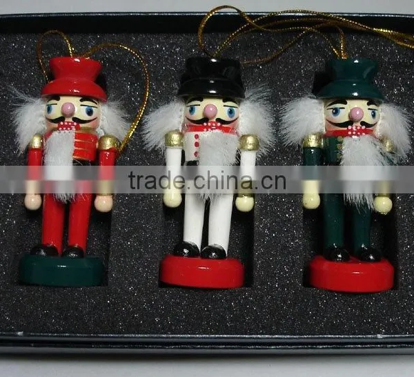 Santa Claus Wooden Nutcracker for Christmas Decoration photo-3