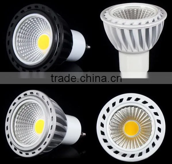 LED SpotlightLED Spot Light Energy Saving 5W 7W GU10 MR16 MR11 Black White AL COB Led Spotlight photo-5