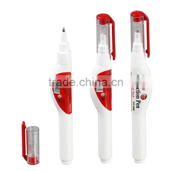 Hot Selling High Quality Correction Pen Fluid Whiteout