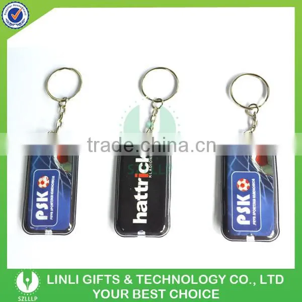 Brand Name Cheap Custom Led PVC Keyring for Football photo-4