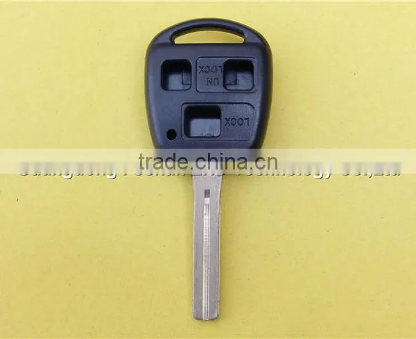 3 Buttons Remote Blank Key Shell Case for Toyota Land Cruiser Camry Toy48 Shade photo-2