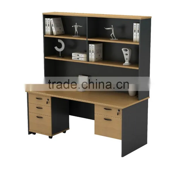 Discount Bow Front Contemporary Executive Desk With Mobile Pedestal photo-5