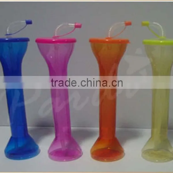 Wholesale Party Custom Printing Plastic Drinking Yard Beer Glass photo-2