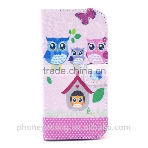 Customized Printing Leather Mobile Phone Case For HTC M8 photo-3
