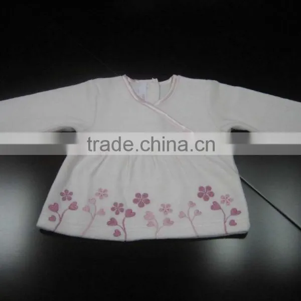 2015 High Quality Winter Baby Velour Set for Girl photo-2