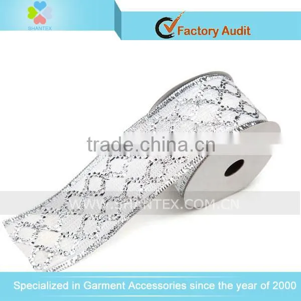 Hot Sale Wired Christmas Ribbon Gift Ribbon With Good Quality Quality Choice photo-3