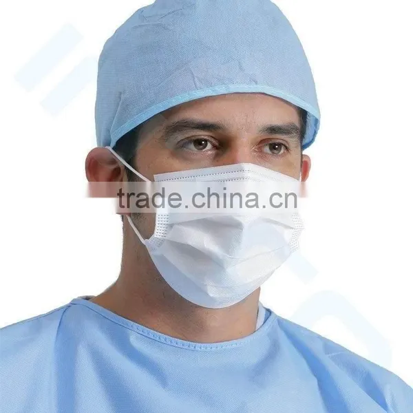 Custom PP Non Woven Fabric Chemical Face Mask Respirator