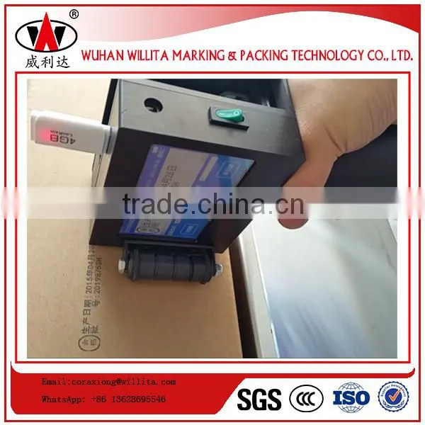 Egg Carton Box Handheld Inkjet Printer Small Portable Expiration Date Coder photo-6