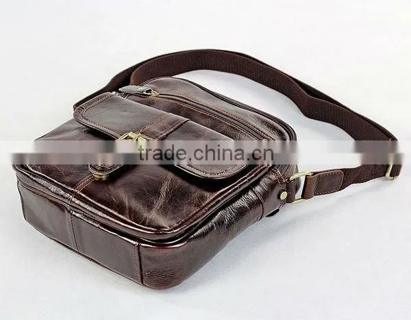 2016 Factory Price Briefcase Retro Leather Briefcase Men's Travel Briefcase photo-3