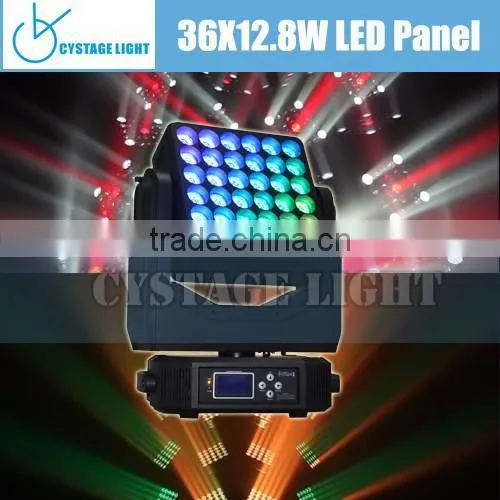 36x12.8w RGBW Osram LED Moving Matrix Light photo-2